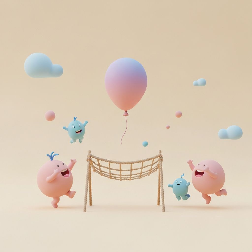 Balloon Volleyball